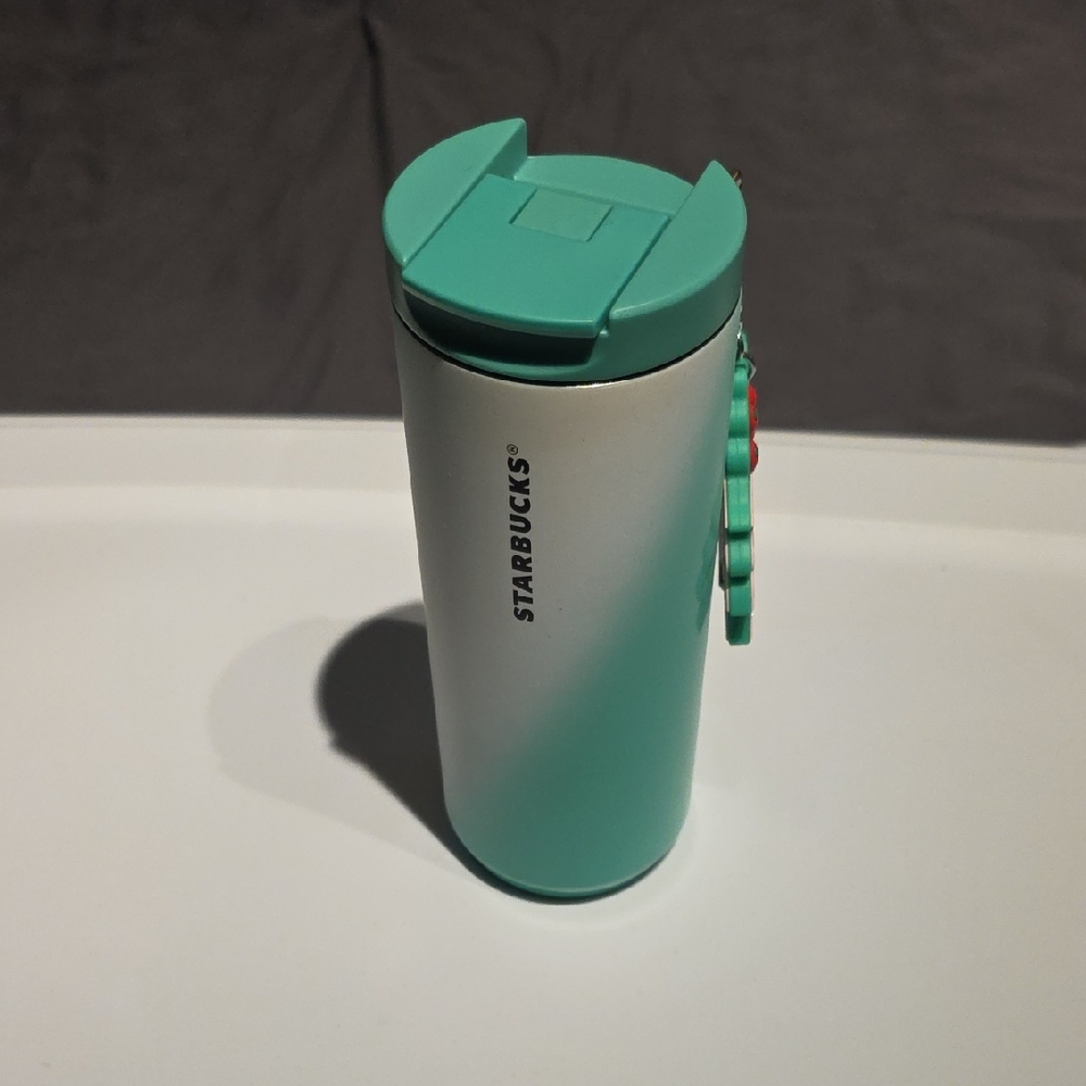 Starbucks Mint Green Travel Tumbler